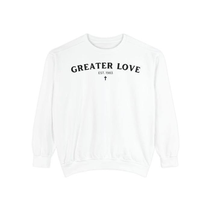Greater Love 83 Sweatshirt