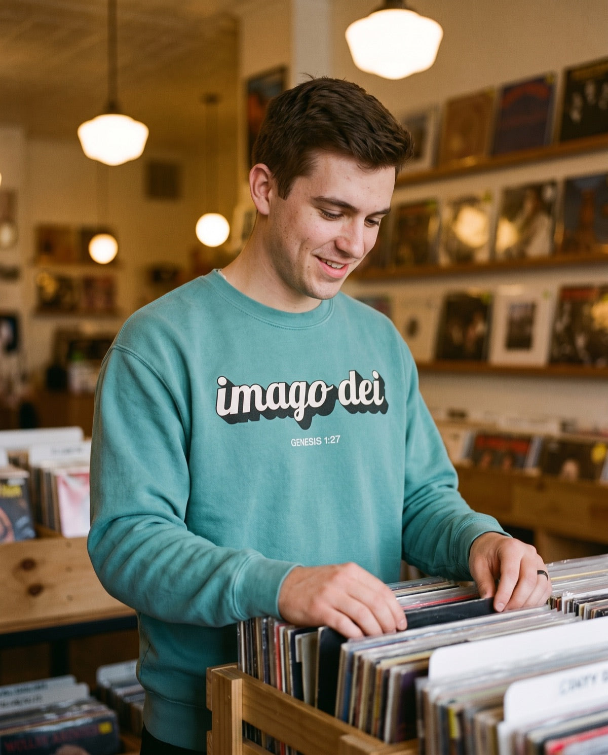 Imago Dei (Genesis 1:27) Sweatshirt lifestyle photo