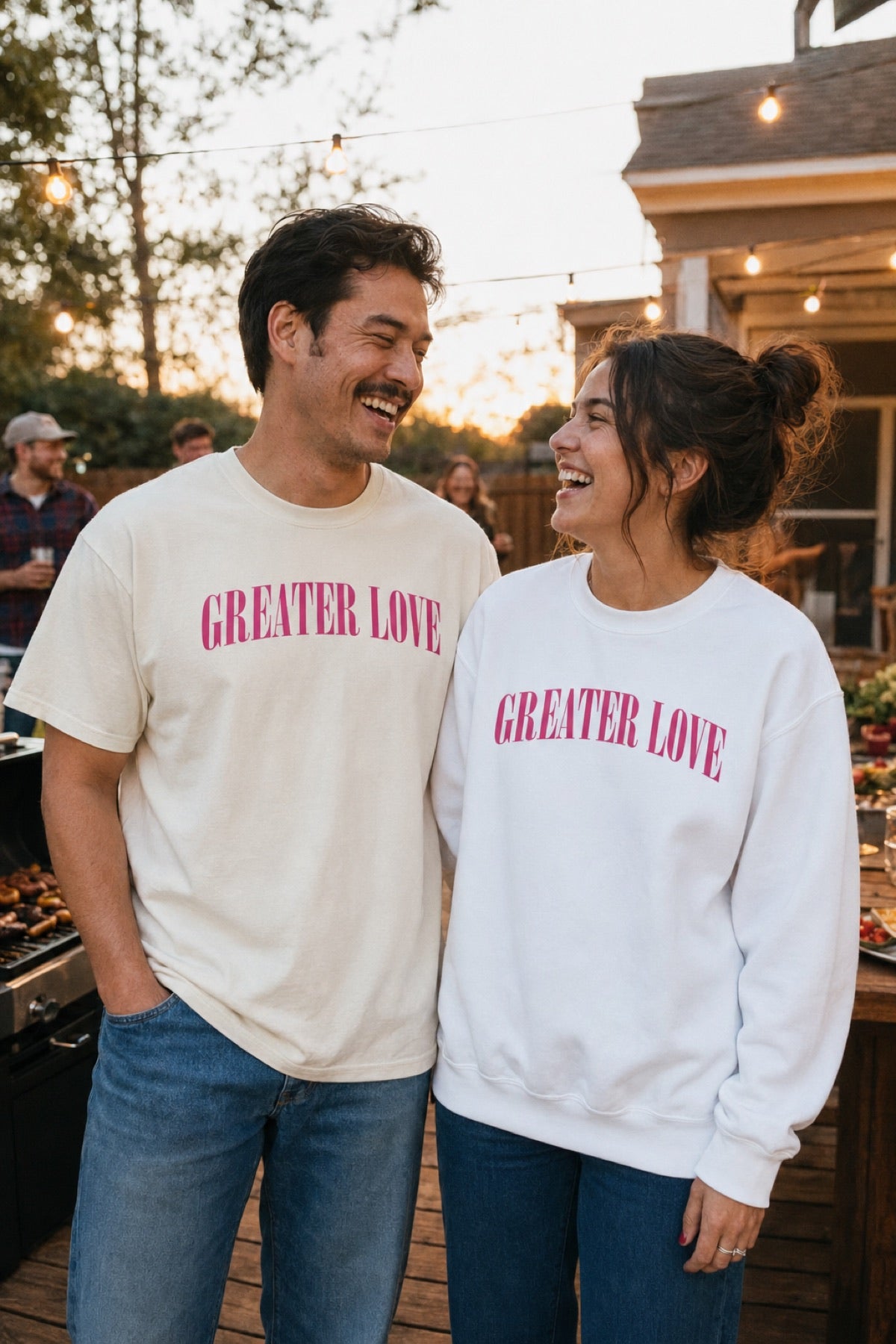 Greater Love  T-shirt lifestyle photo