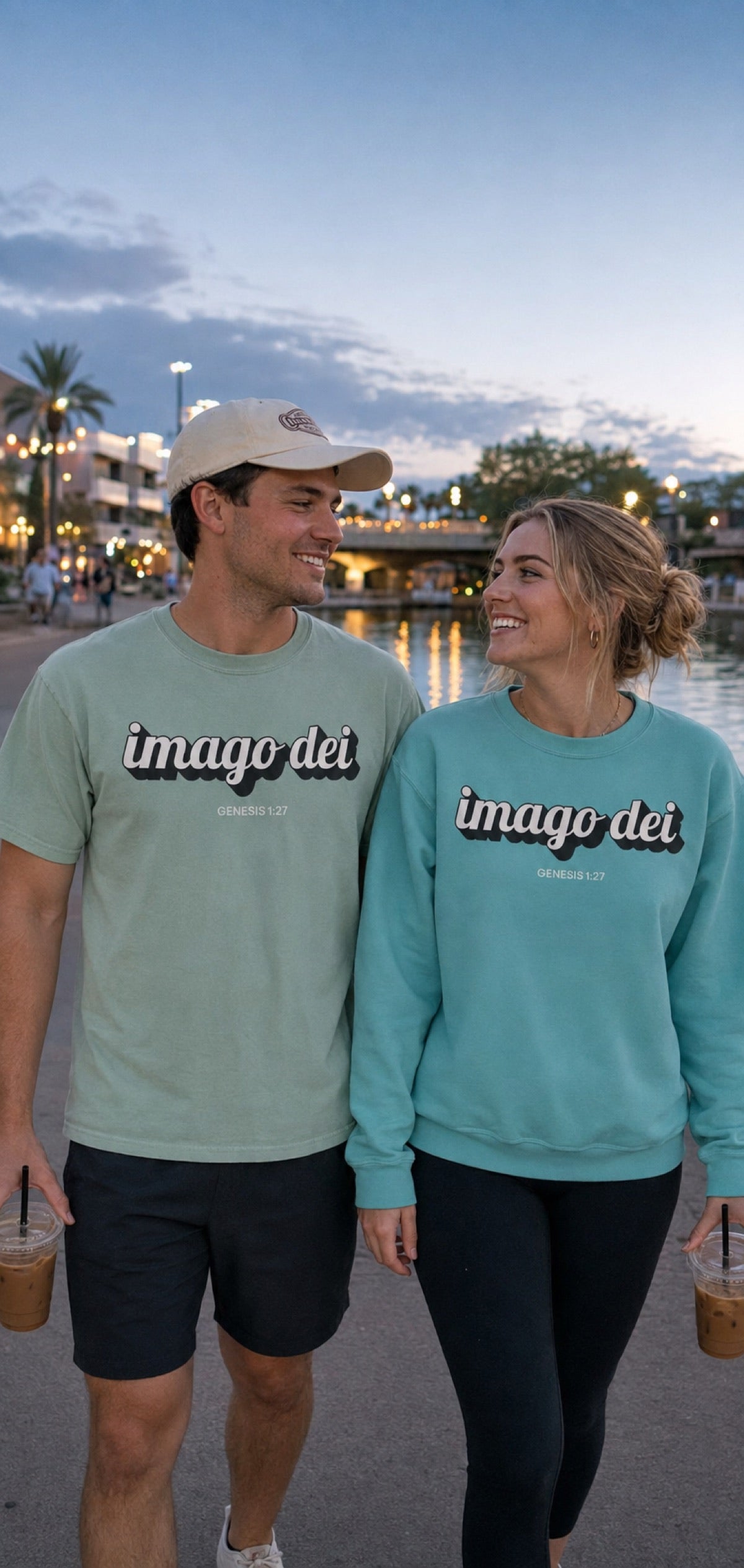 Imago Dei (Genesis 1:27) Sweatshirt lifestyle photo