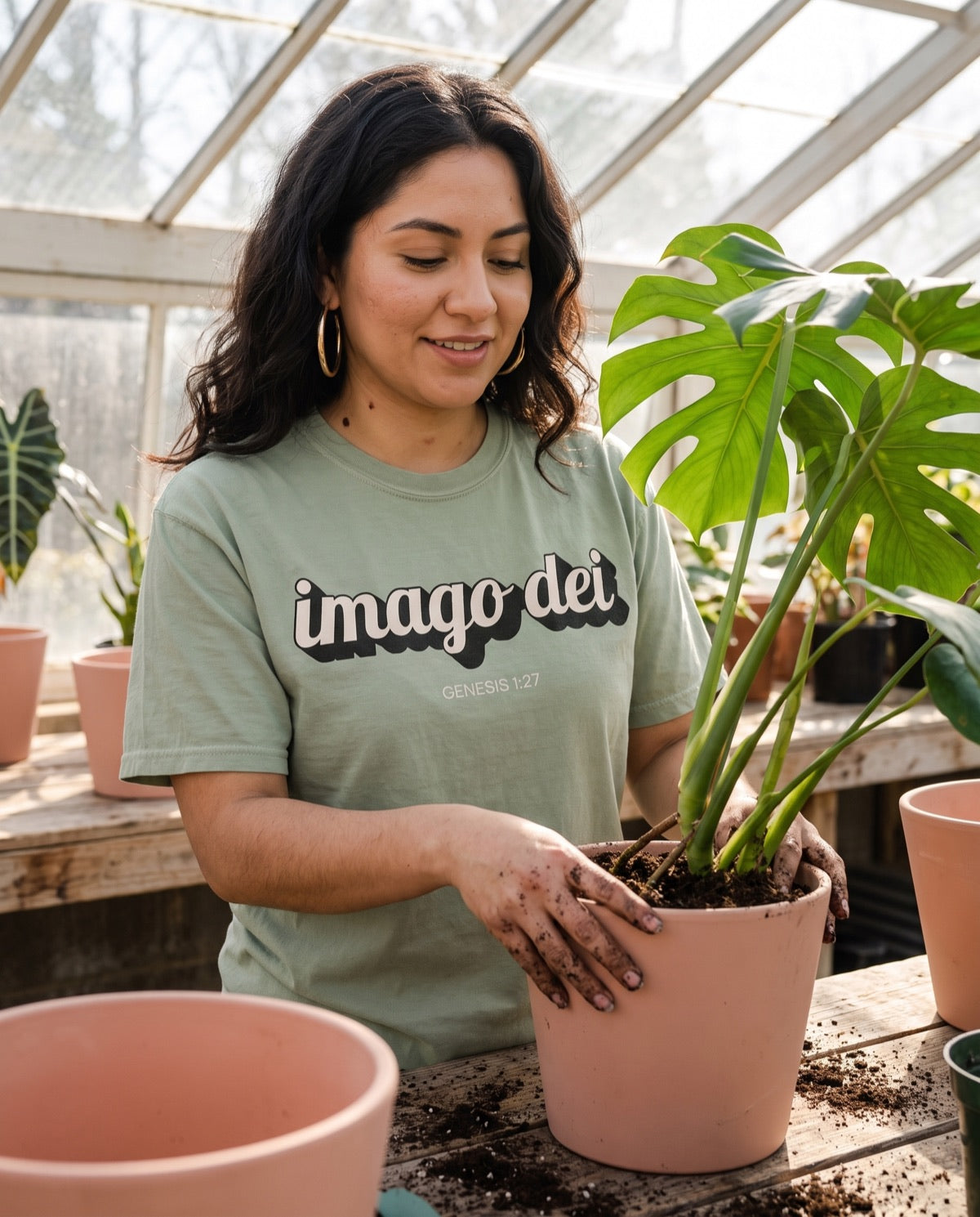 imago dei tees worn across the Valley
